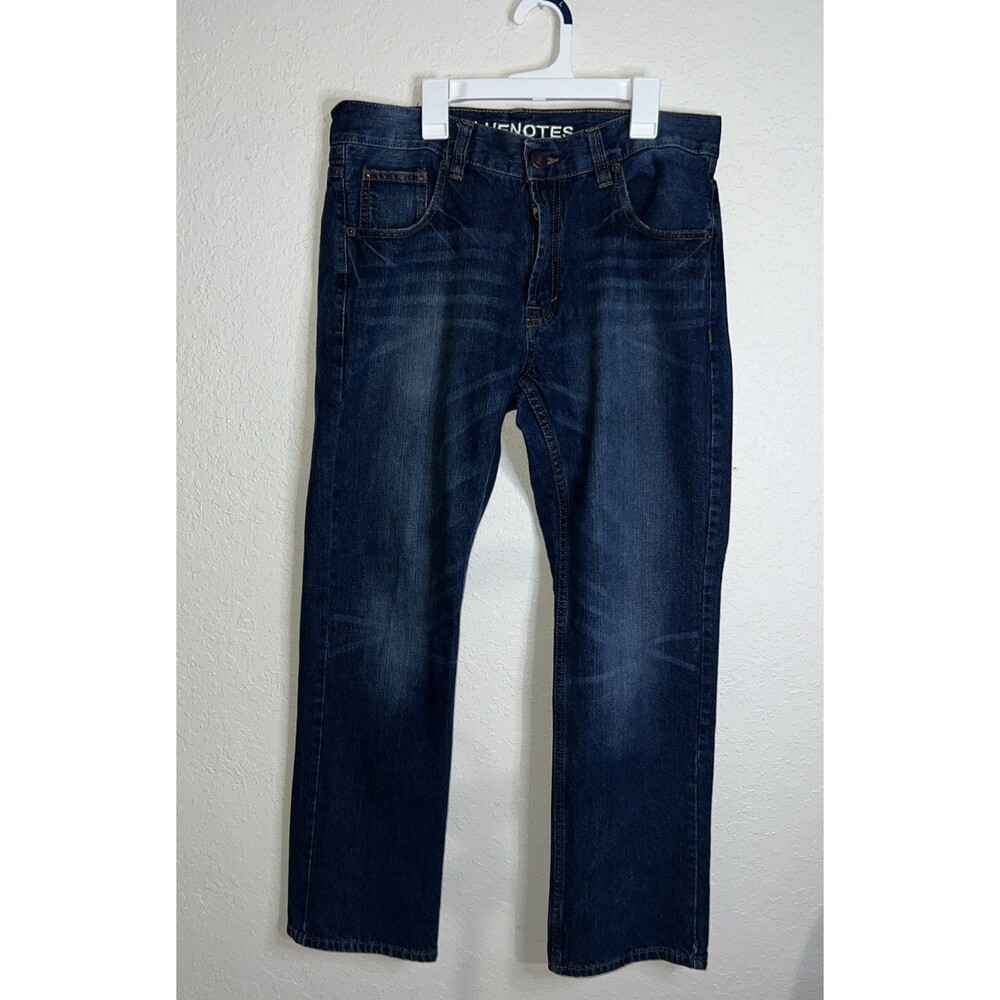 Bluenotes Men's Slim Straight Blue Jeans Size 32/30